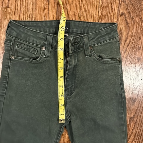 Just Black army green skinny jeans size 25 - Picture 8 of 8